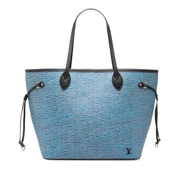 Louis Vuitton Leather Epi Denim Neverfull