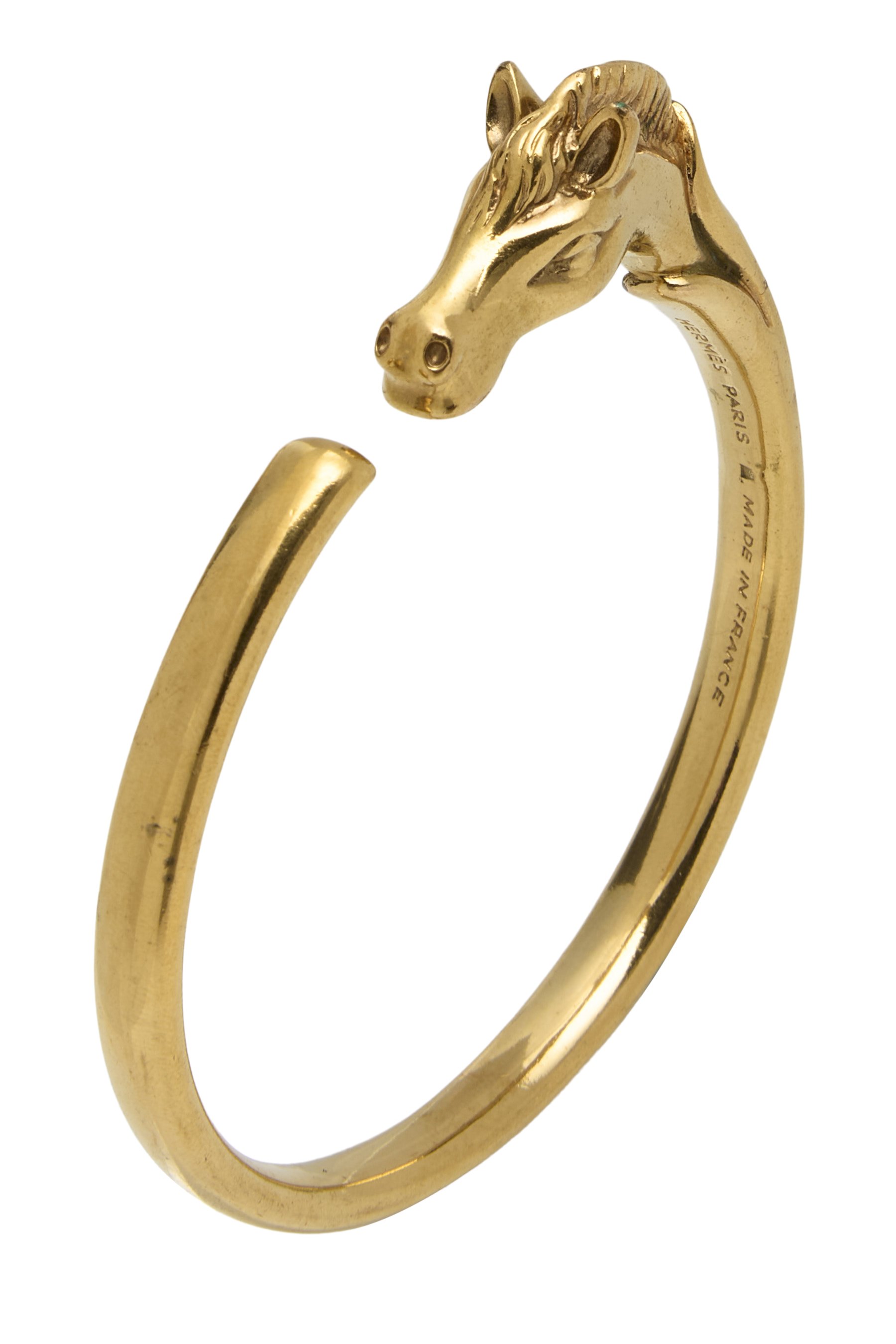 Gold Horse Head Bracelet