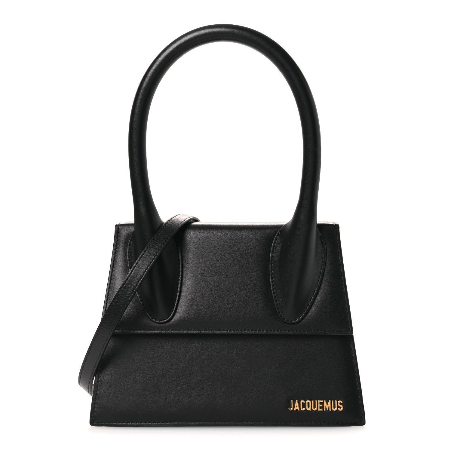 Jacquemus Smooth Calfskin Le Grand Chiquito Black