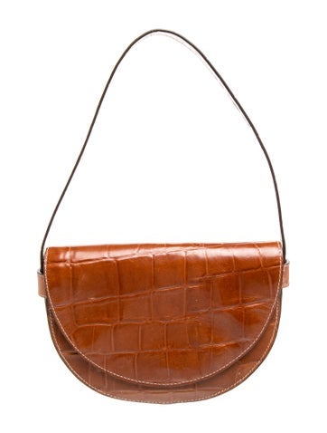 Embossed Leather Hobo