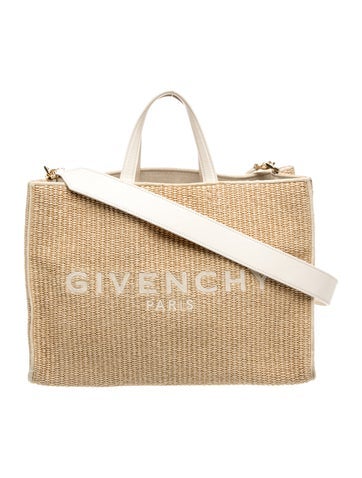 Rattan Top Handle Bag Large