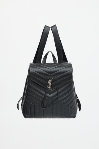 2017 Quilted Leather Loulou Backpack