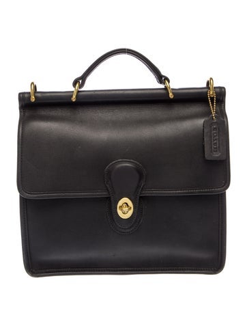 Leather Top Handle Bag