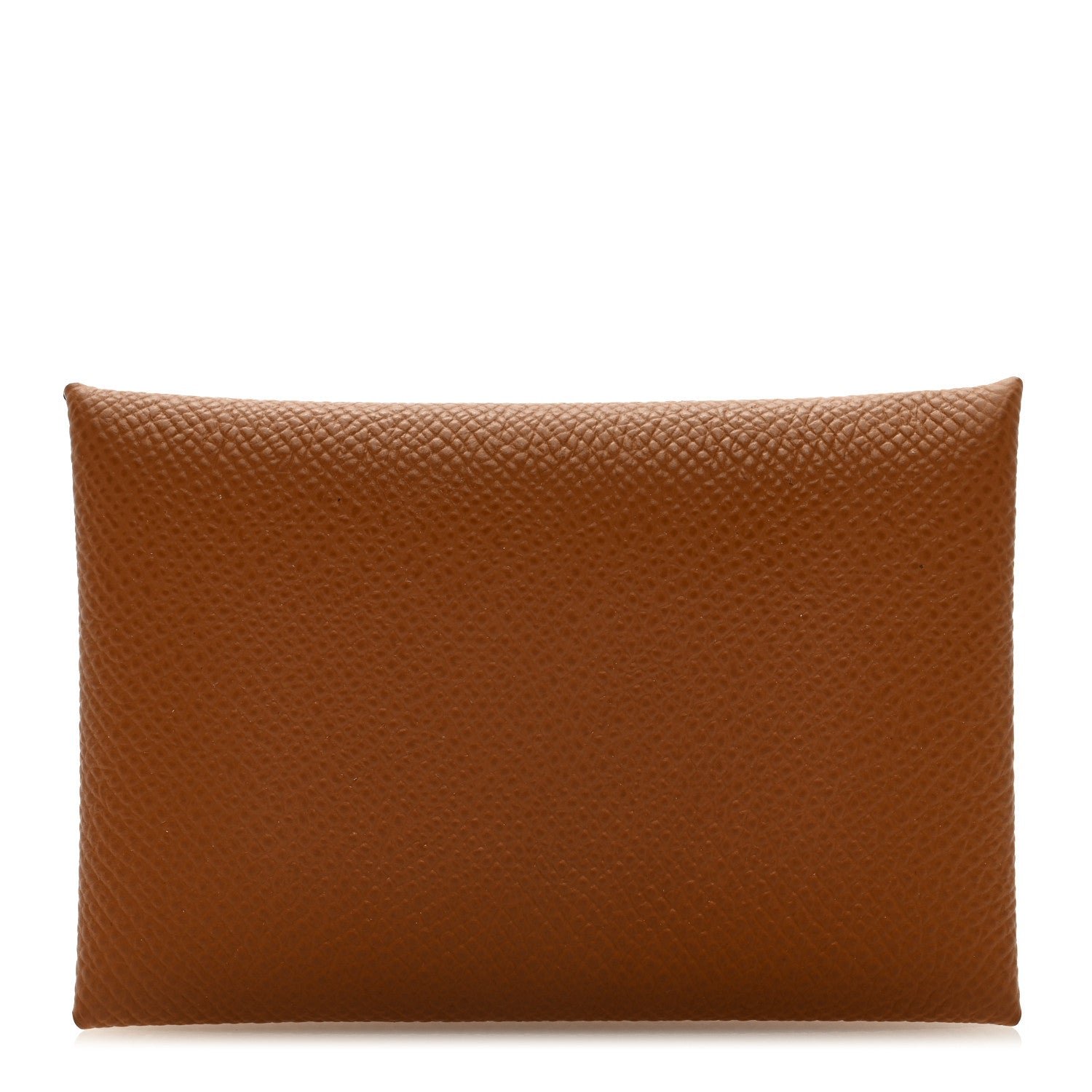 Hermes Epsom Calvi Card Case Gold