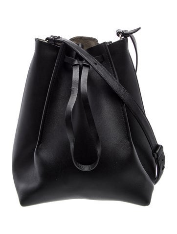 Leather Bucket Bag