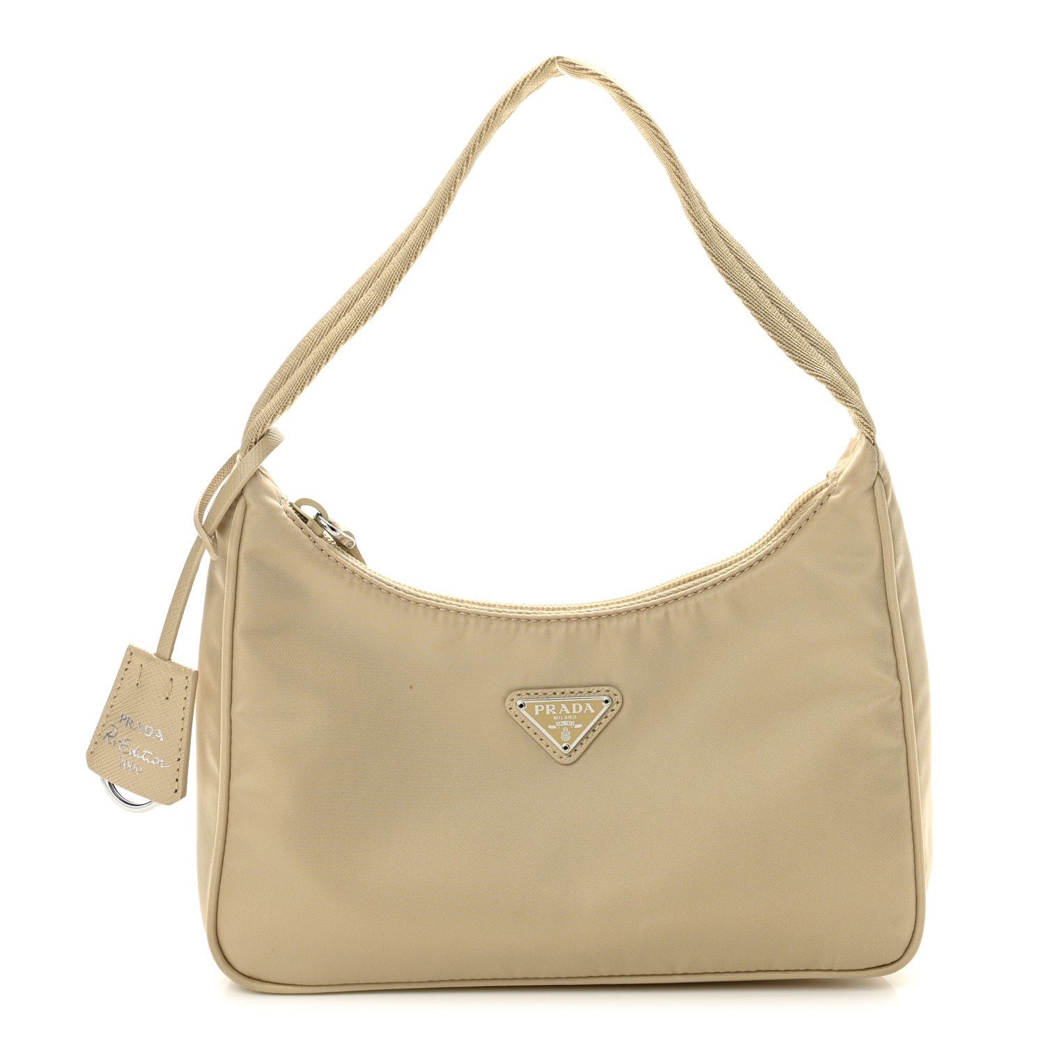 Prada Re-Nylon Saffiano Mini Re-Edition 2000 Bag Deserto