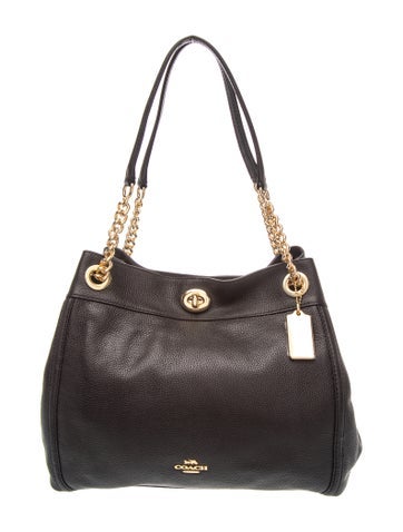 Coach Leather Shoulder Bag