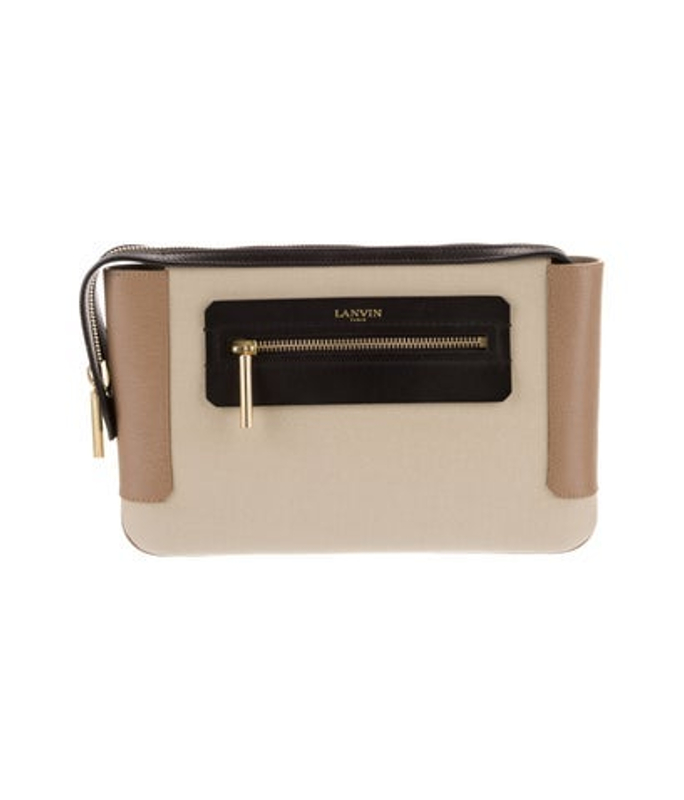 Lanvin Leather Clutch