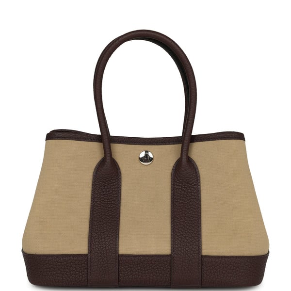 Hermes Hermes Garden Party Neo 23 Trench Toile H, Rouge Sellier Negonda Palladium Hardware