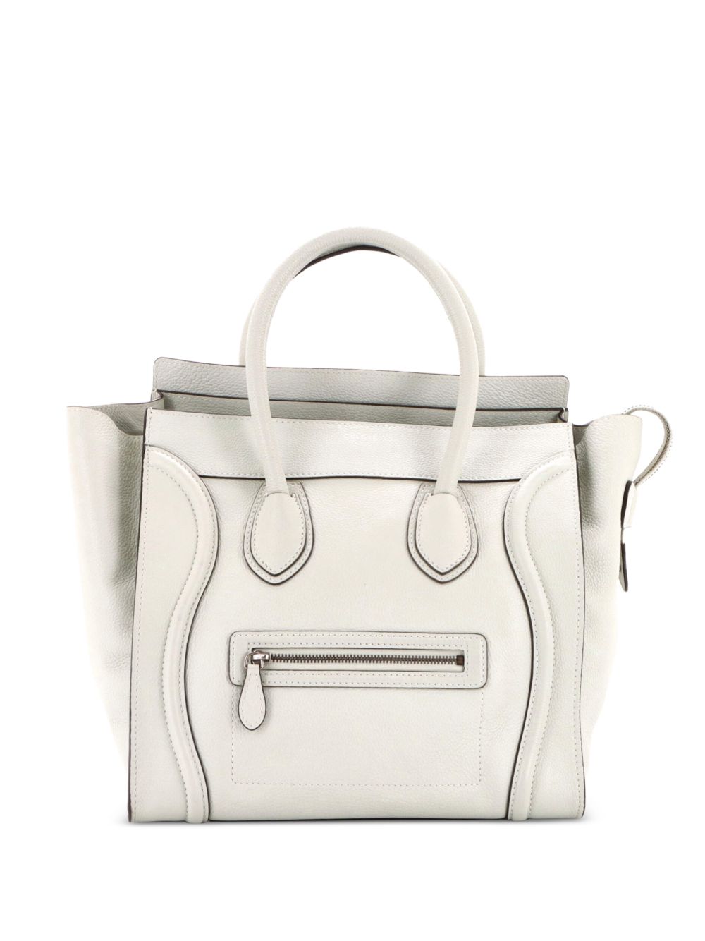 Luggage Bag Grainy Leather Mini tote bag