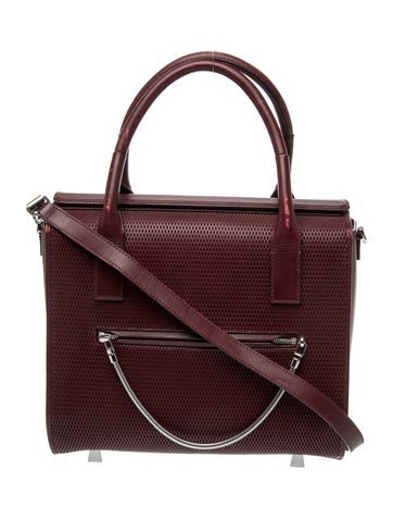 Leather Top Handle Bag