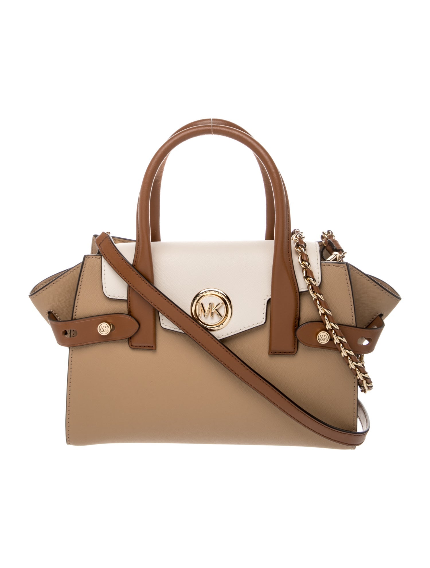 Michael Kors Leather Top Handle Bag