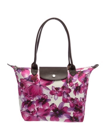 Longchamp Canvas Shoulder Bag