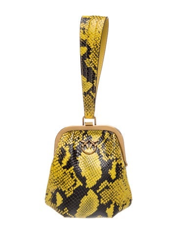 Pinko Leather Evening Bag