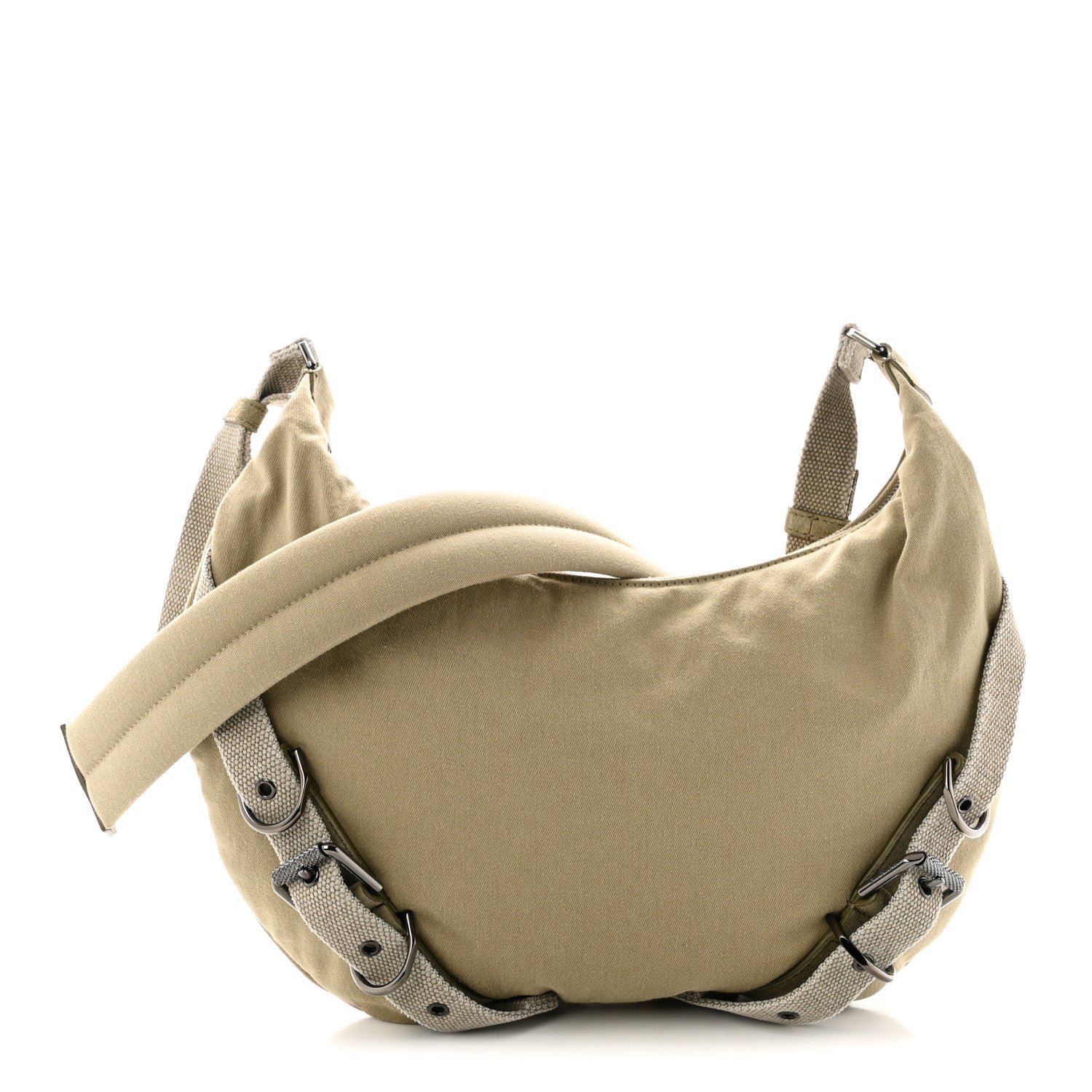 Givenchy Canvas Voyou Messenger Bag Khaki