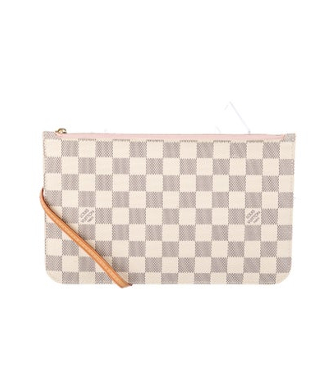 Louis Vuitton Vuitton Damier Azur Neverfull Pouch