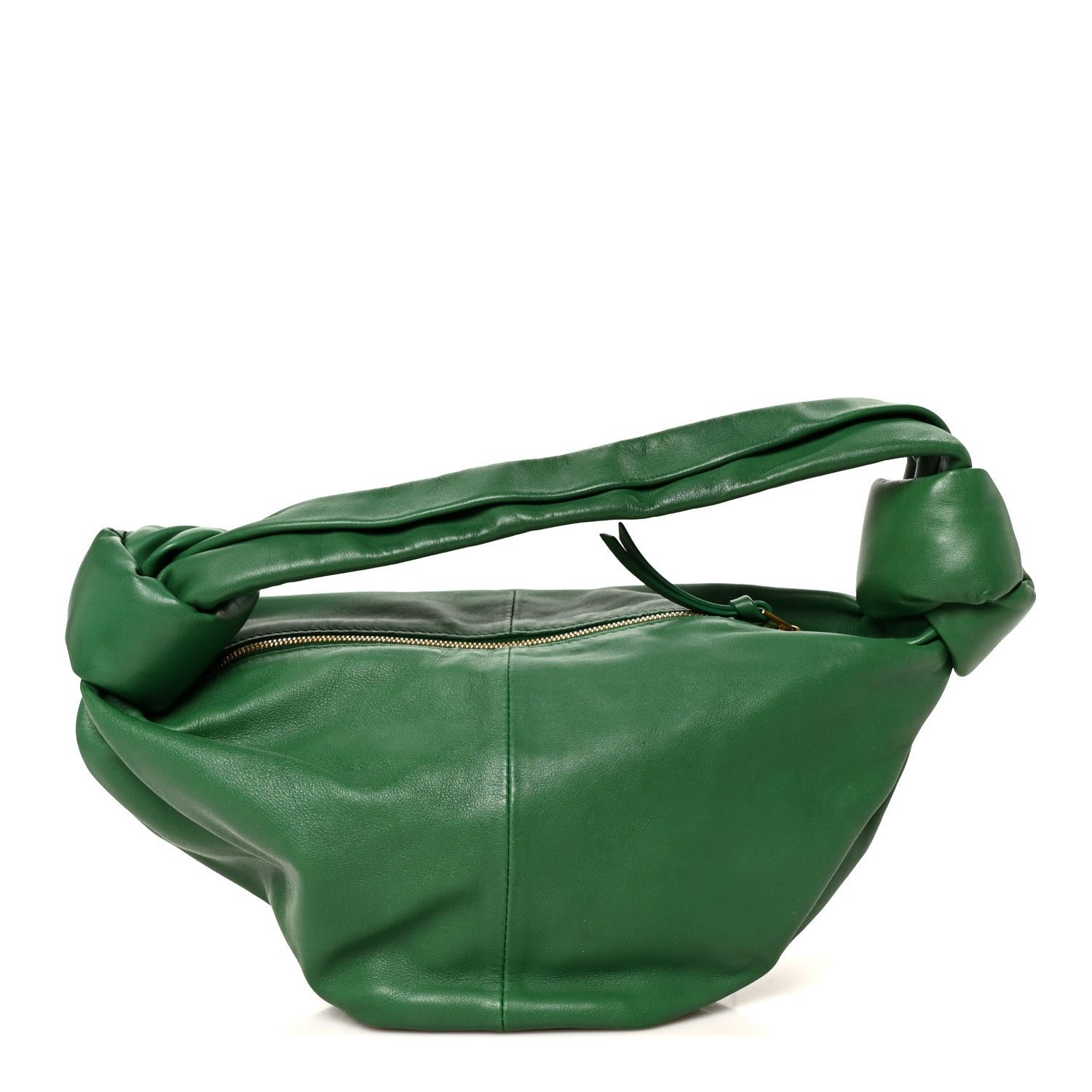 Bottega Veneta Nappa Mini Double Knot Bag Racing Green