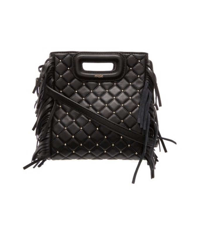 Maje Leather Crossbody Bag