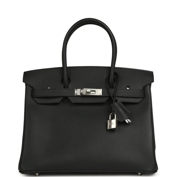 Hermes Hermes Special Order (HSS) Birkin 30 Black Verso Epsom Palladium Hardware