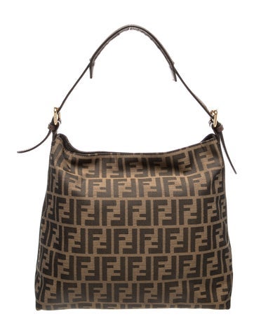 Zucca FF Shoulder Bag Medium Vintage