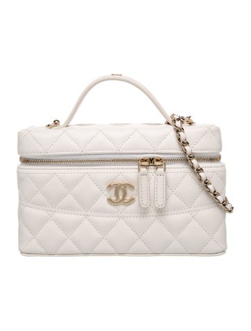 2026 Quilted Caviar Trendy Slim Vanity Case