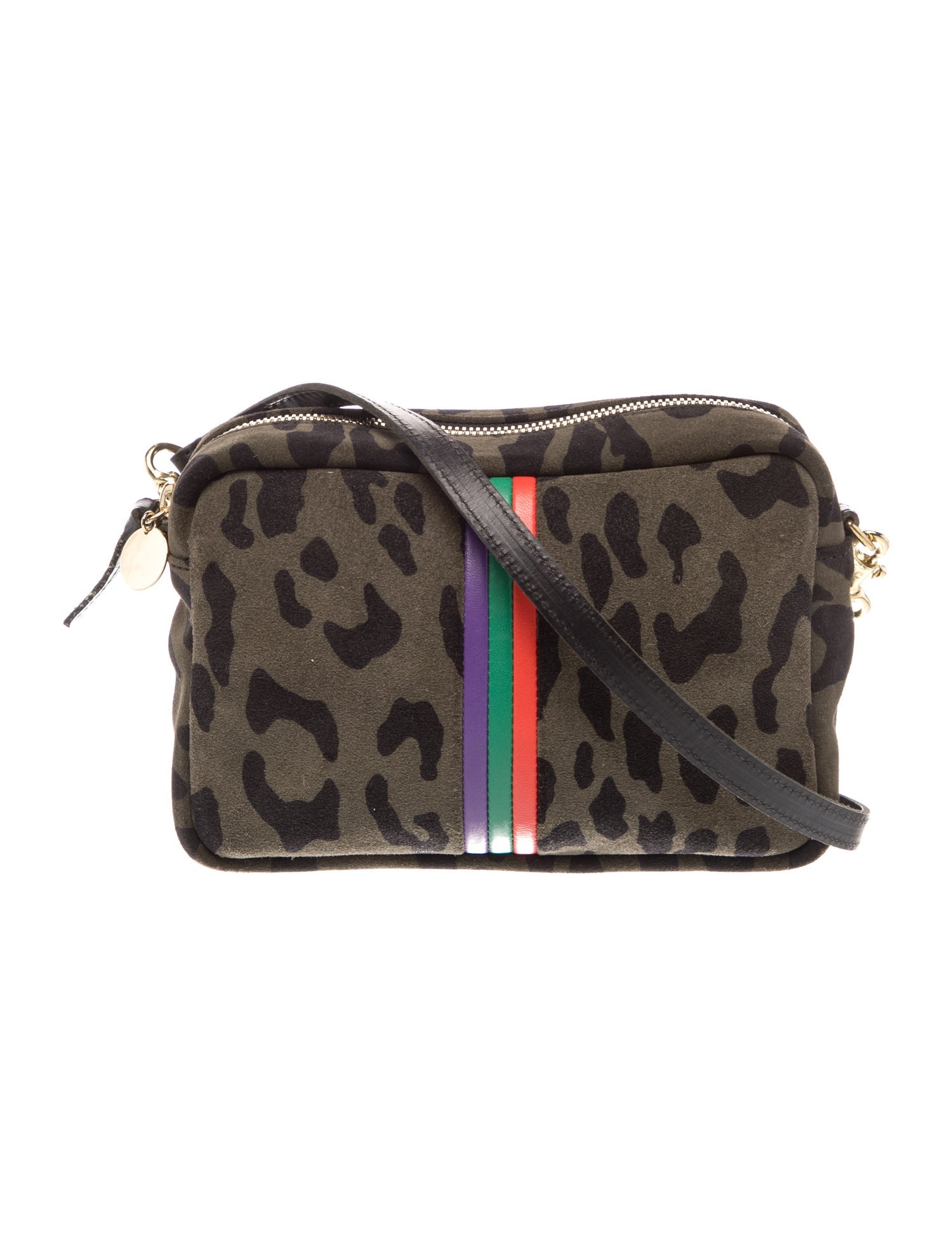 Suede Crossbody Bag