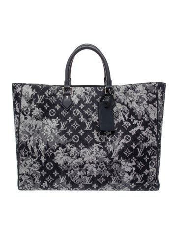 LV Monogram Monogram Tapestry Grand Sac Tote Bag