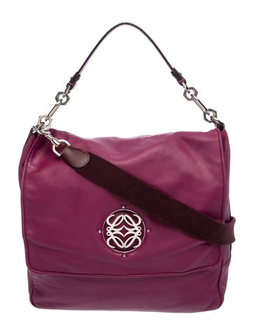 Leather Top Handle Bag Vintage