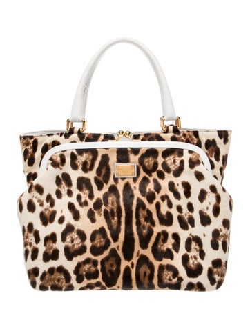 Ponyhair Top Handle Bag