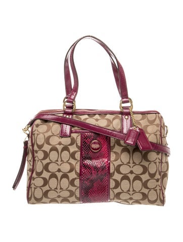 Signature Top Handle Bag