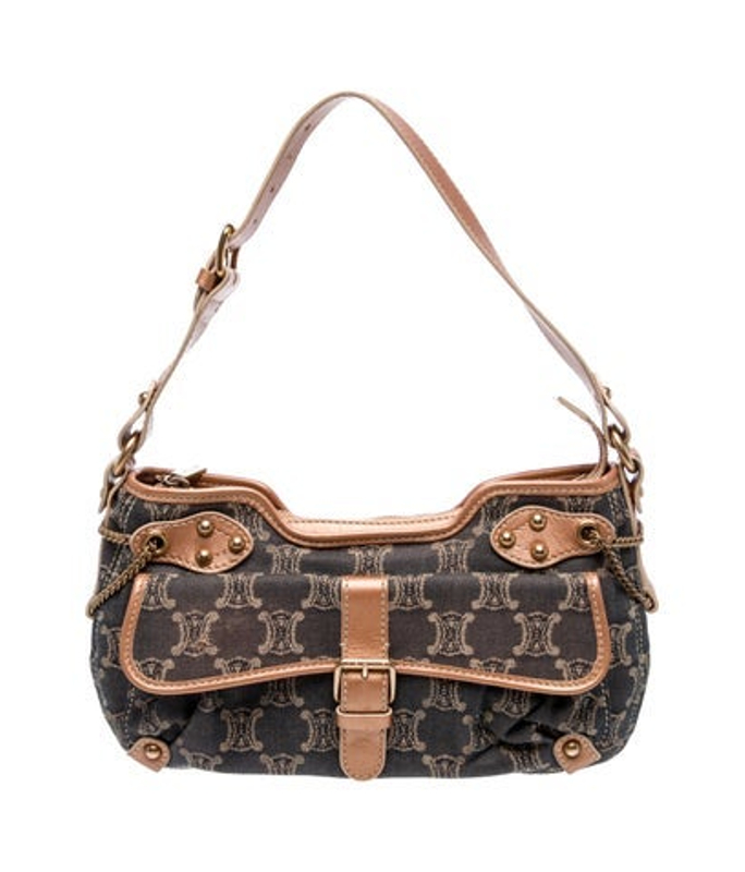 Celine Macadam Shoulder Bag Vintage