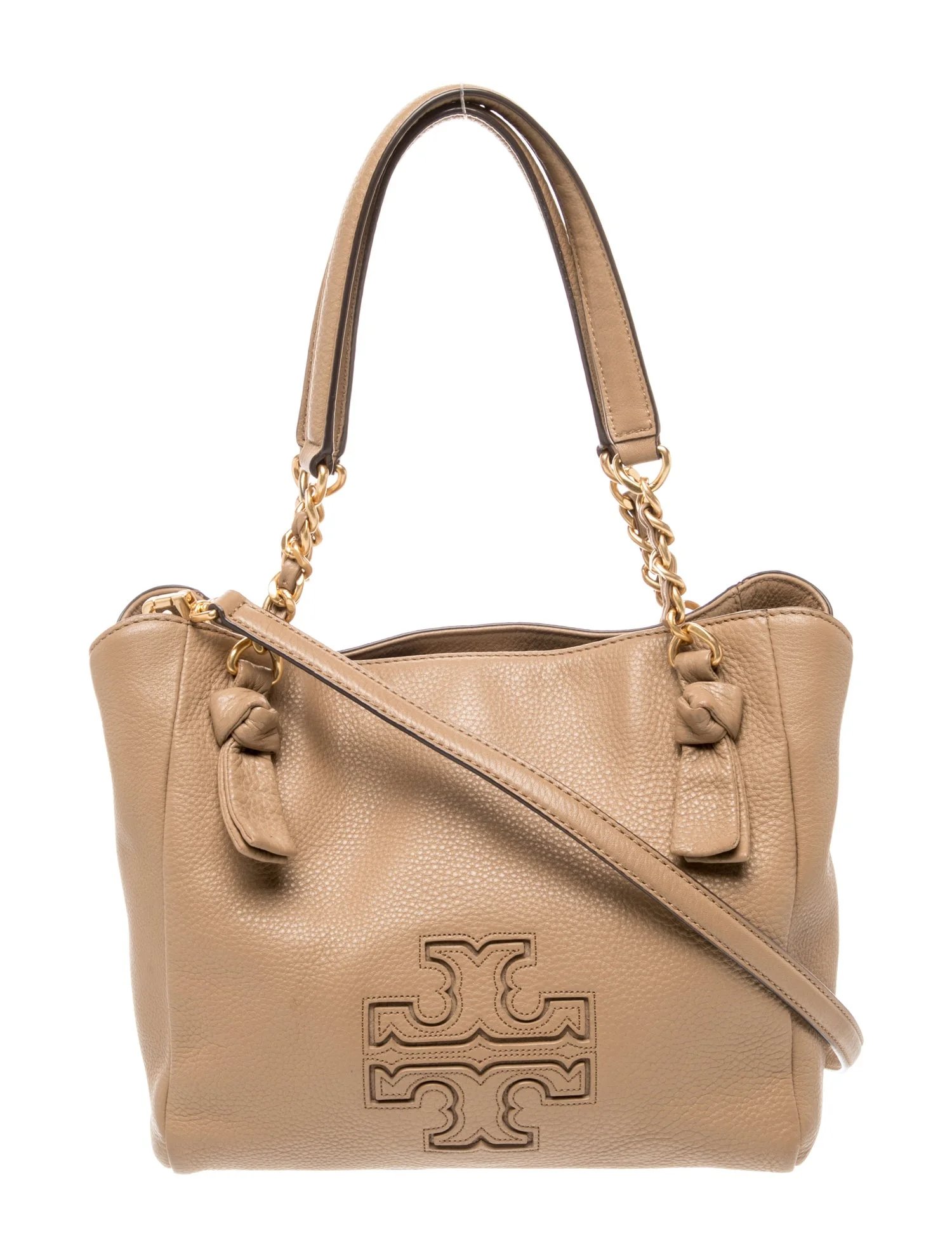 Leather Top Handle Bag