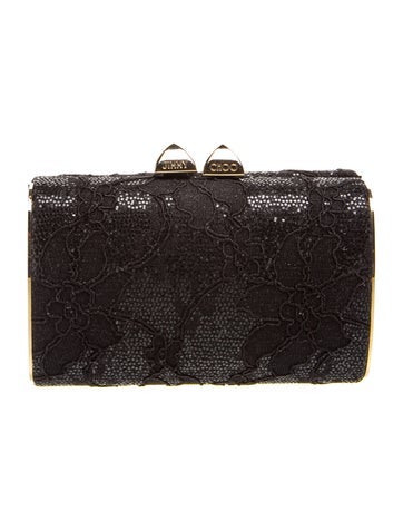 Jimmy Choo Lace Clutch