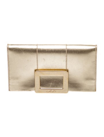 Roger Vivier Leather Clutch