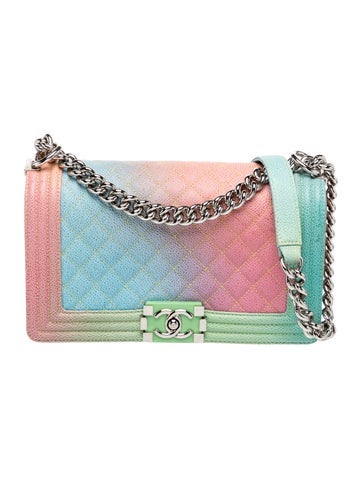 Paris-Cuba Medium Rainbow Boy Bag