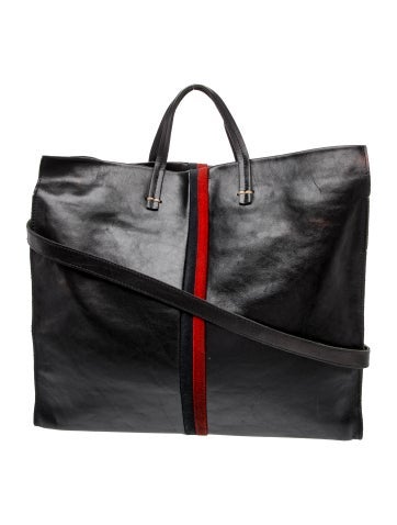 Leather Top Handle Bag