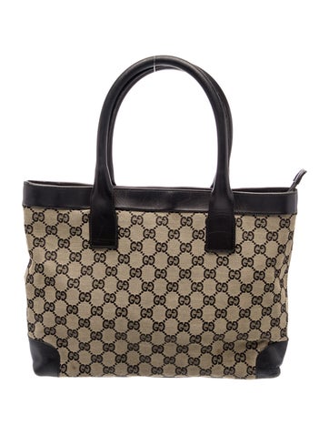 GG Canvas Top Handle Bag Vintage