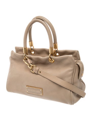 Leather Top Handle Bag