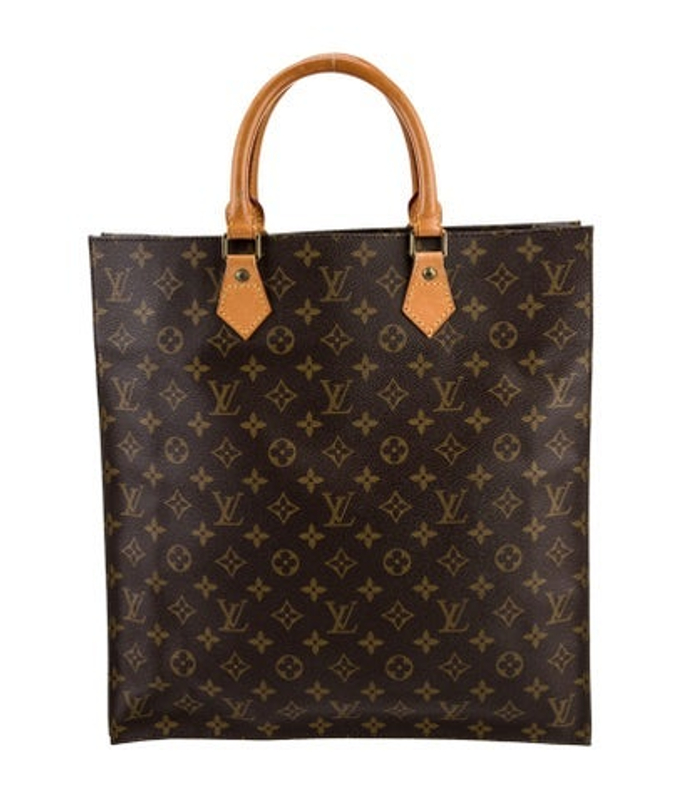 Louis Vuitton Vuitton Lv Monogram Sac Plat Gm