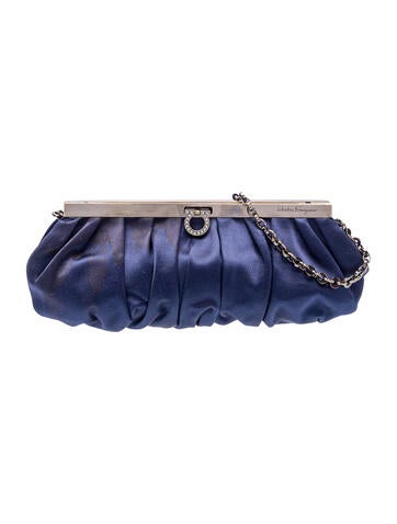 Ferragamo Satin Evening Bag