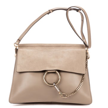 Leather Medium Faye Bag