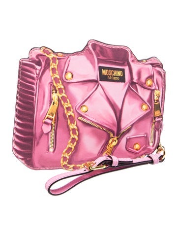 Moschino Leather Crossbody Bag