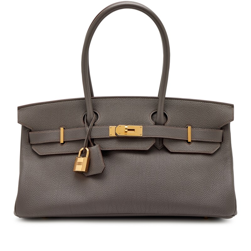 Etain Togo JPG Shoulder Birkin 42 Gold Hardware, 2012