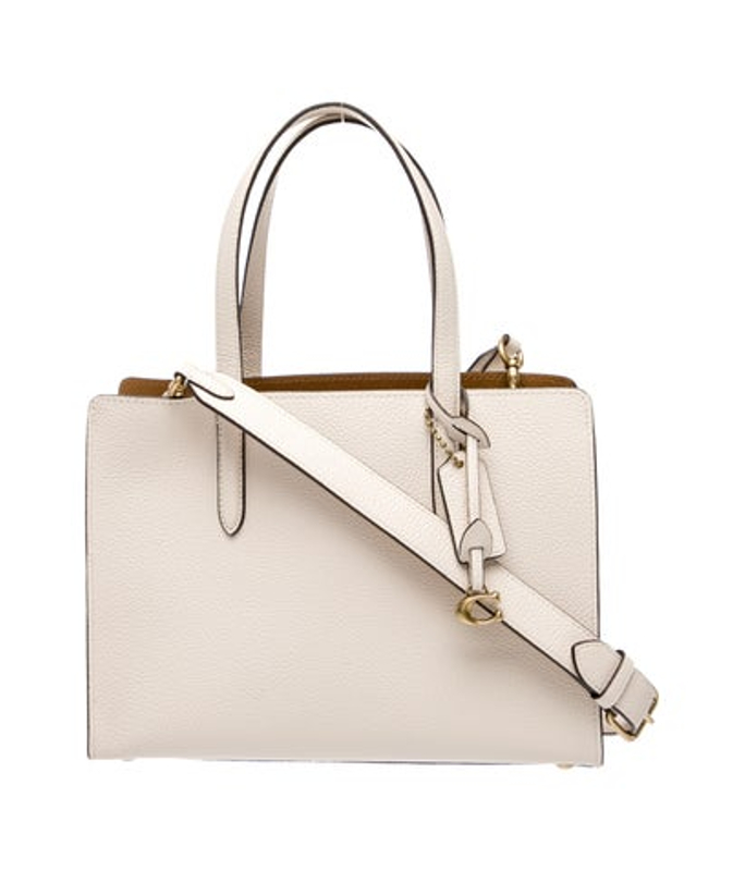 Coach Leather Top Handle Bag