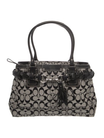 Coach Canvas Shoulder Bag