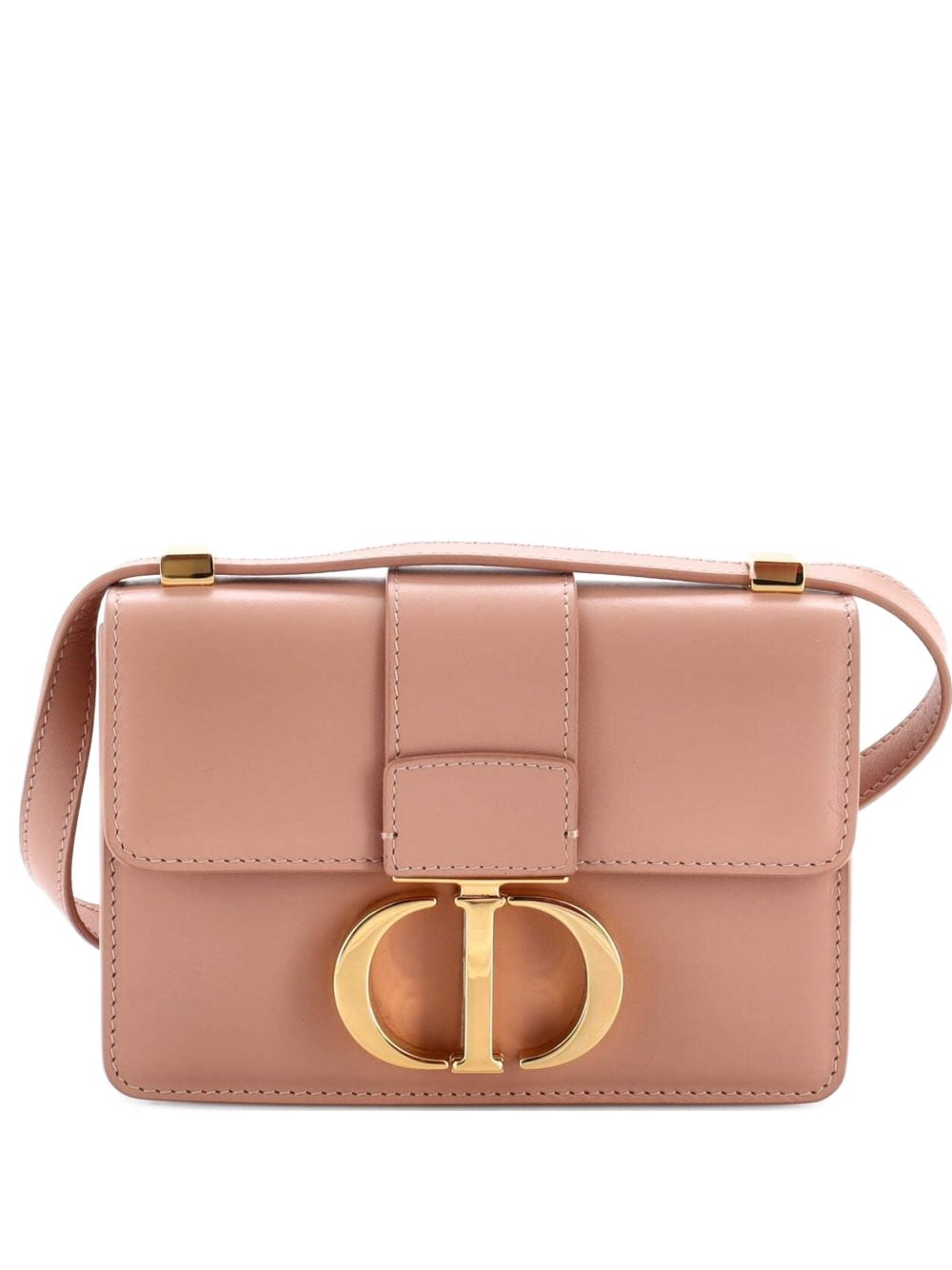30 Montaigne Flap Bag Leather Micro shoulder bag