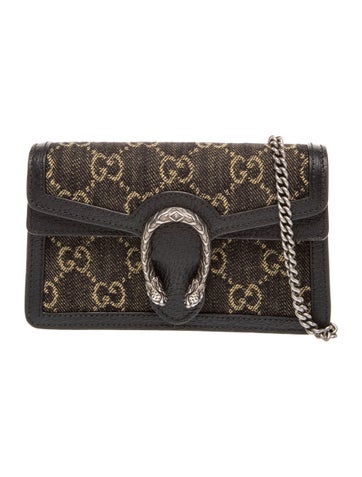GG Denim Dionysus Super Mini