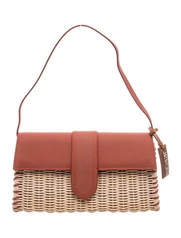 Jacquemus Wicker Le Bambino Osier Long w/ Tags