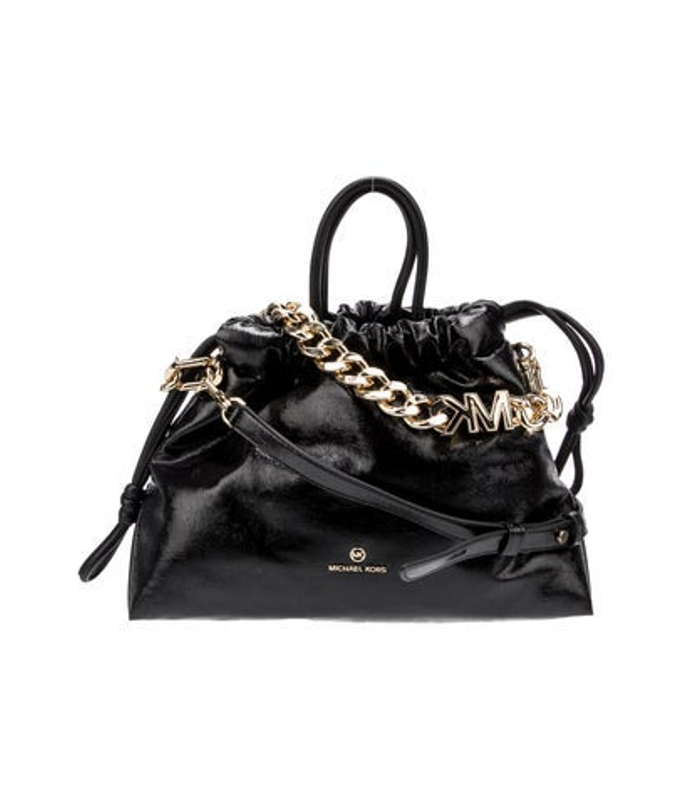 Michael Kors Kors Patent Leather Top Handle Bag