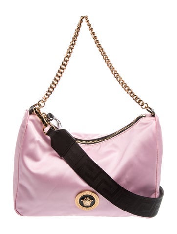 Versace Satin Shoulder Bag